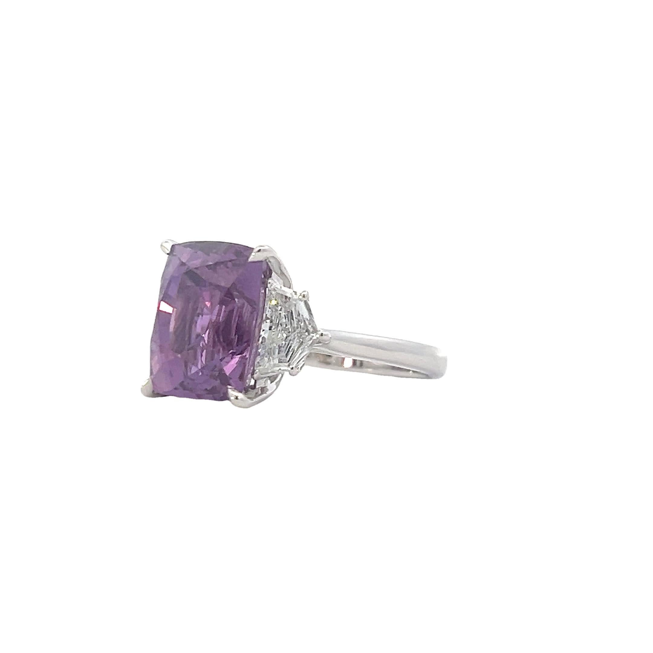 Incantevole anello di lusso con amethorate e diamanti In condizioni Nuovo in vendita a Great Neck Plaza, NY