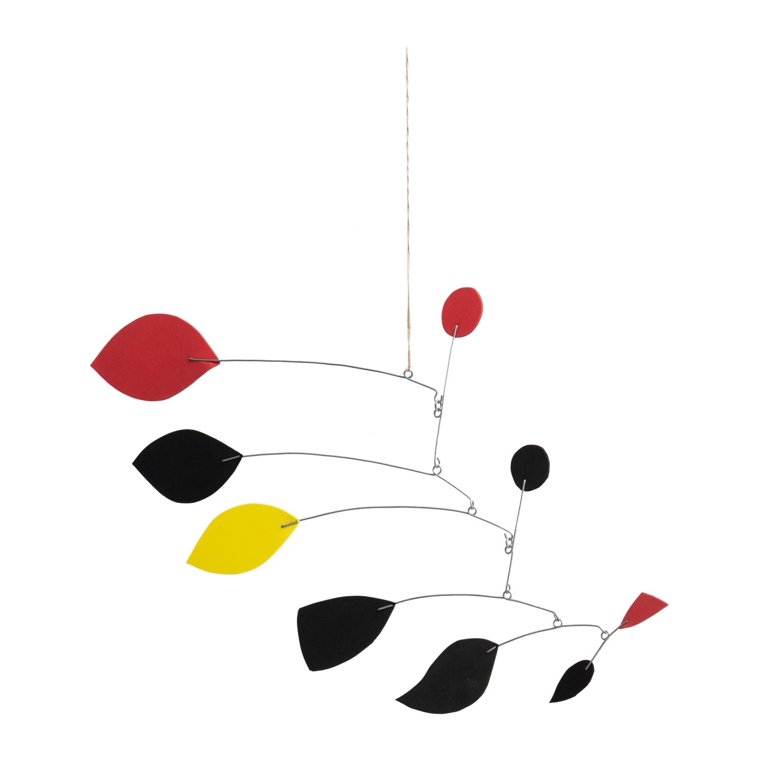 Enchanting Dynamics: Iron and Foam Kinetic Sculpture - Vibrant Multicolor