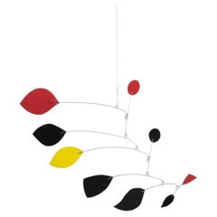 Enchanting Dynamics: Iron and Foam Kinetic Sculpture - Vibrant Multicolor