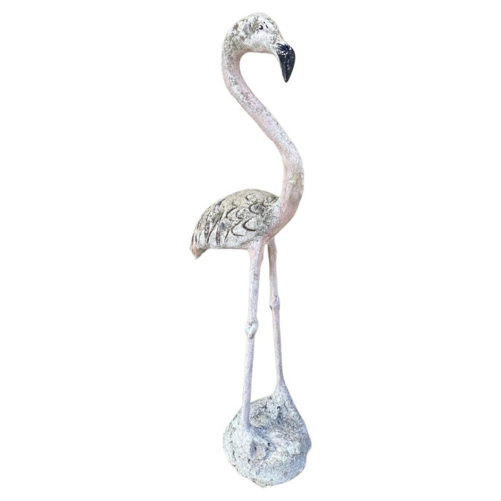 Enchanting Flamingo Figurine 1970s France For Sale