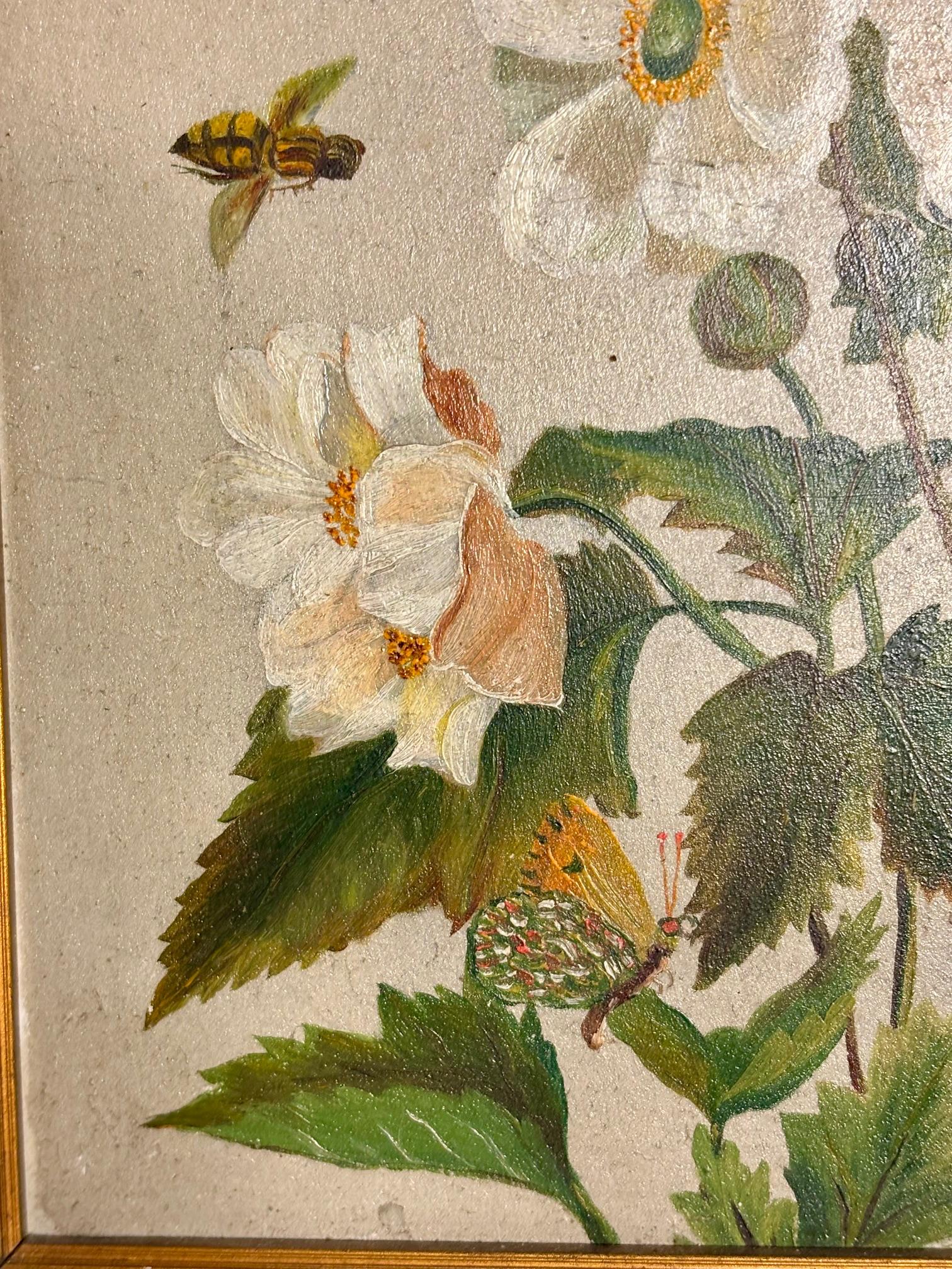 Bezauberndes Blumenstillleben (Edwardian) im Angebot