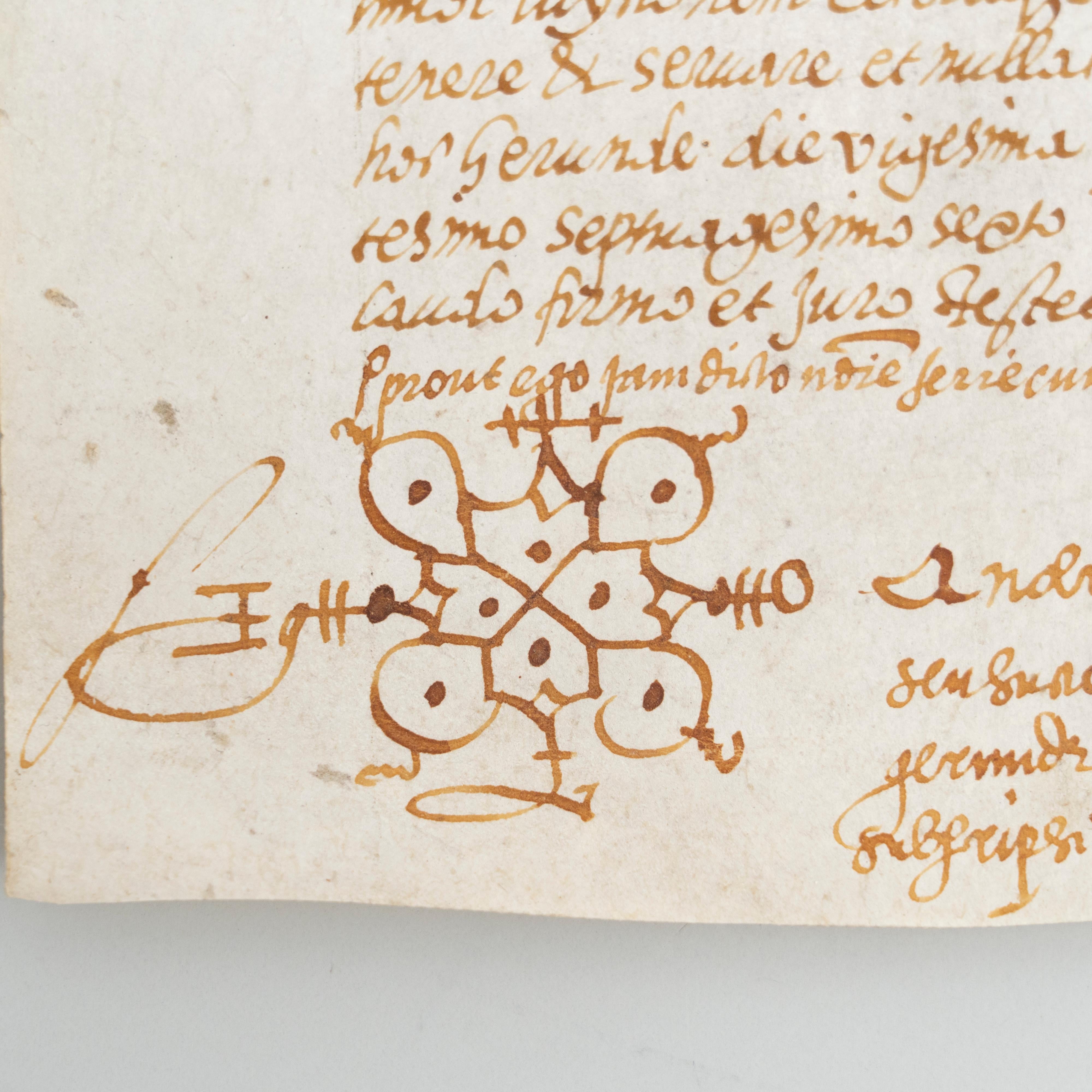 Bezauberndes handgeschriebenes antikes Pergament: Ein zeitloser spanischer Schatz im Zustand „Gut“ im Angebot in Barcelona, Barcelona