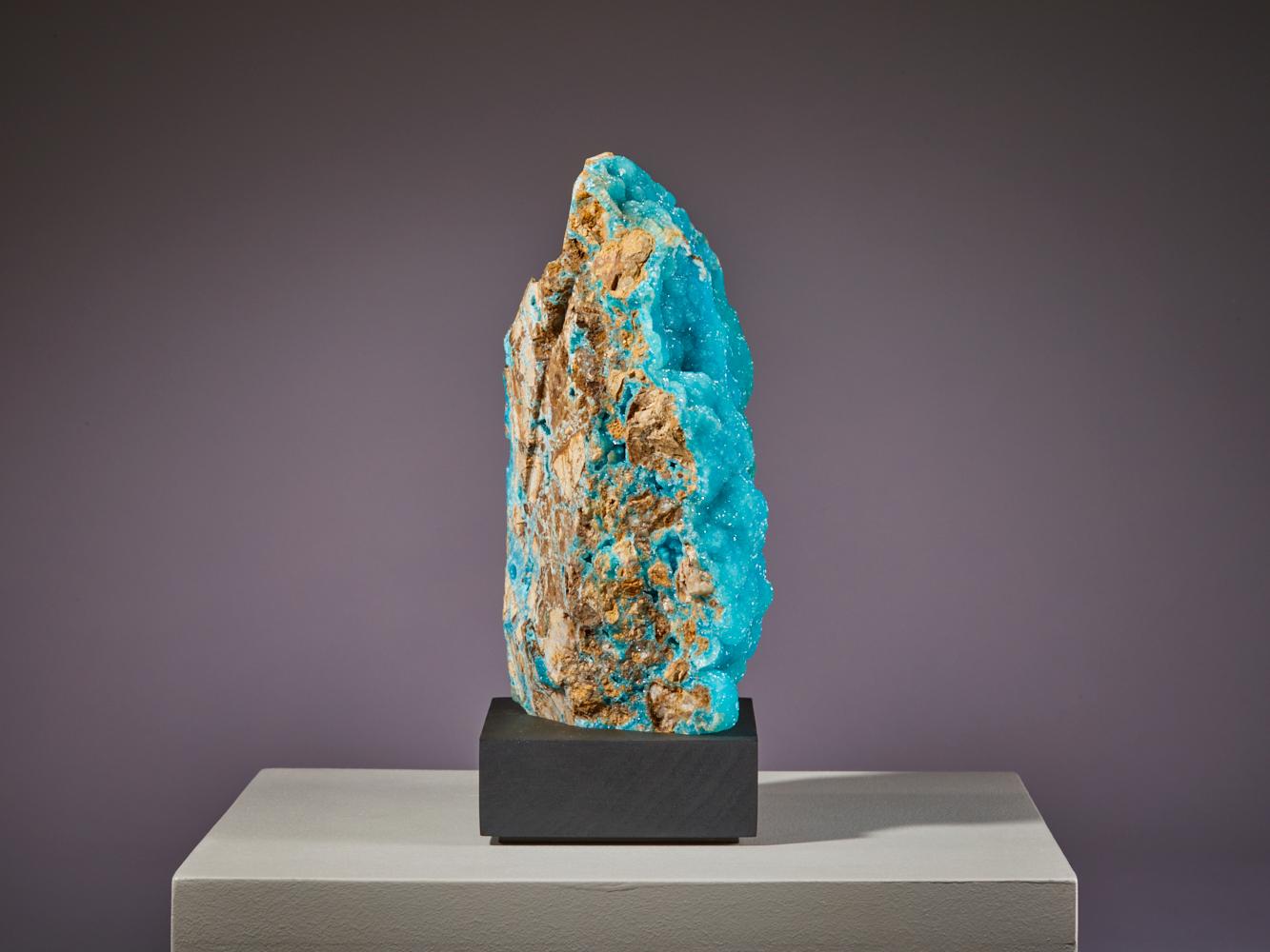 Hémimorphite enchanteresse : Merveille de pierre bleue de Chine en vente 12
