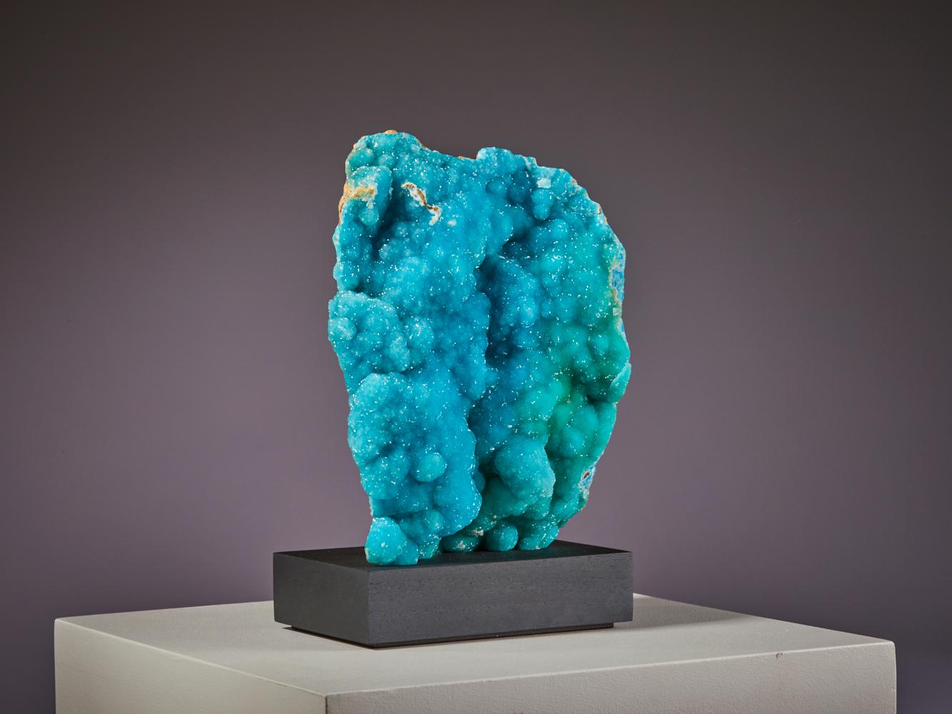 Hémimorphite enchanteresse : Merveille de pierre bleue de Chine en vente 13