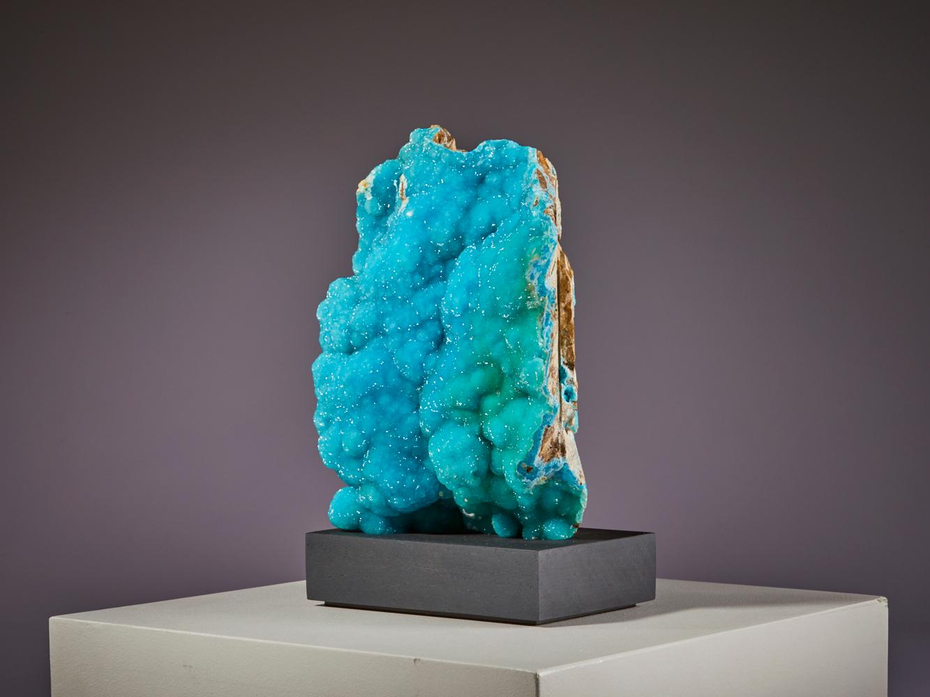 Hémimorphite enchanteresse : Merveille de pierre bleue de Chine en vente 14