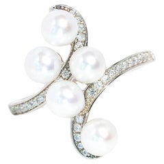 Enchanting Pearl Blossom Ring