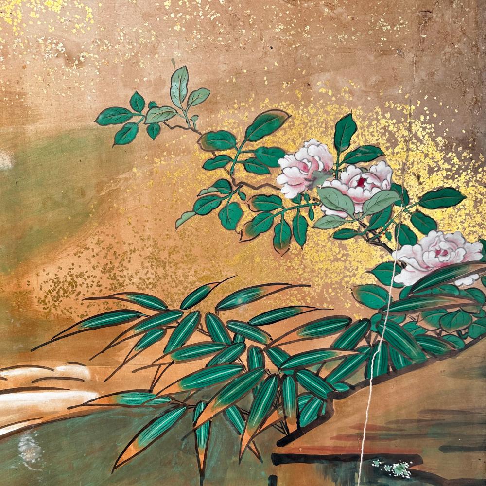 Enchanting 'Seasons' Edo Screen For Sale 1