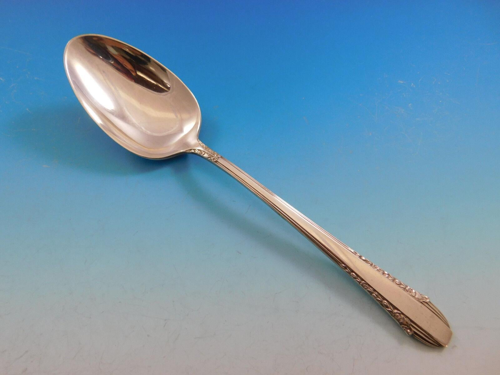 Ensemble de couverts en argent sterling 12 services 54 pièces Enchantress par International en vente 1