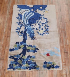 Enchanting Pictorial Tibetan Rug