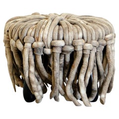 Sgabello "Encilhaço", Inês Schertel, Design contemporaneo brasiliano