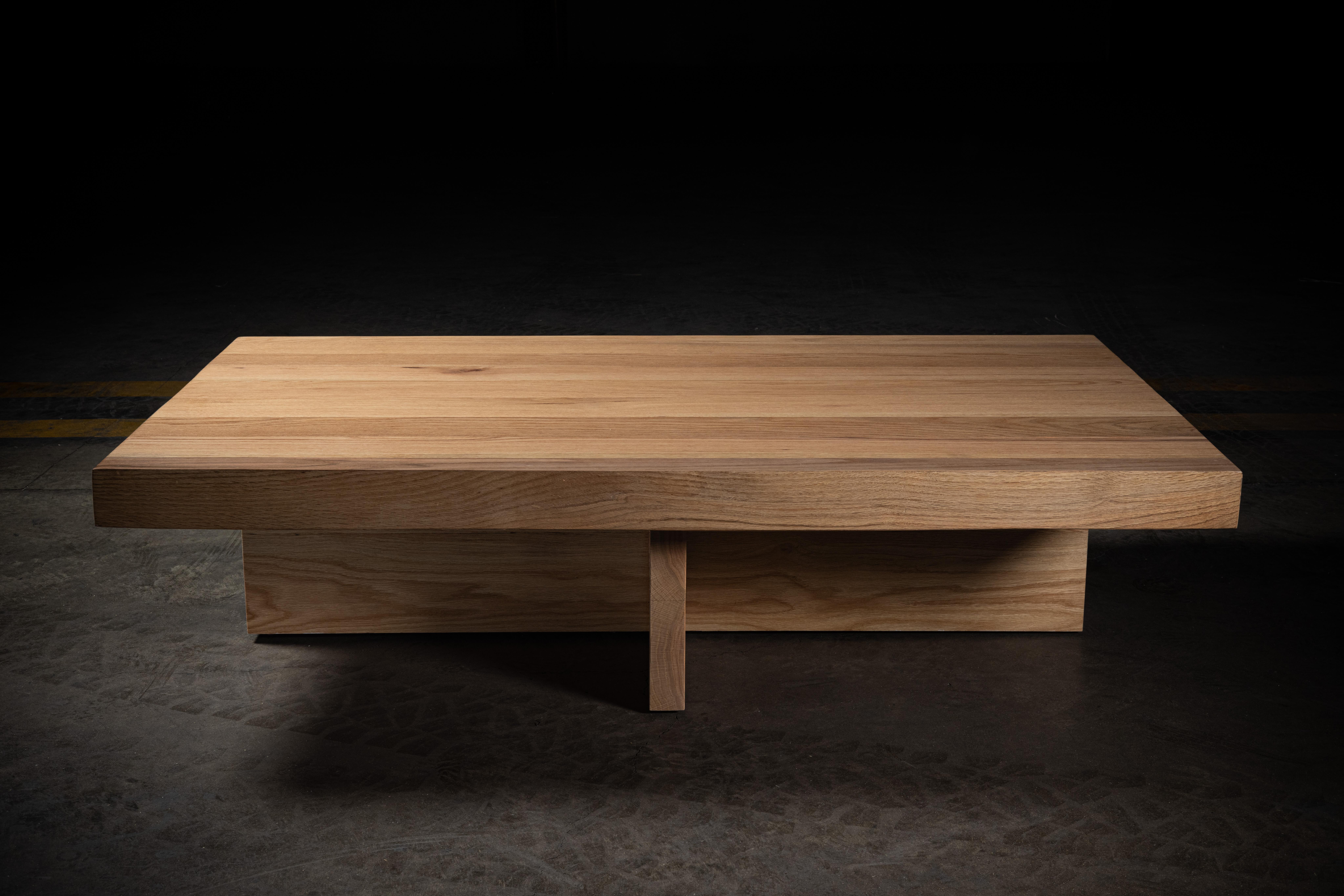 Encino Rectangular Coffee Table in Natural Oak by No Age Studio
Dimensions: D 81.3 x W 139.7 x H 38.1 cm. 
Materials: Oak.

No Age Studio - Handcrafted Furniture

Every piece we create is made to order, crafted with care and precision to meet your