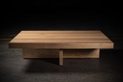 Encino Rectangular Coffee Table in Natural Oak by No Age Studio