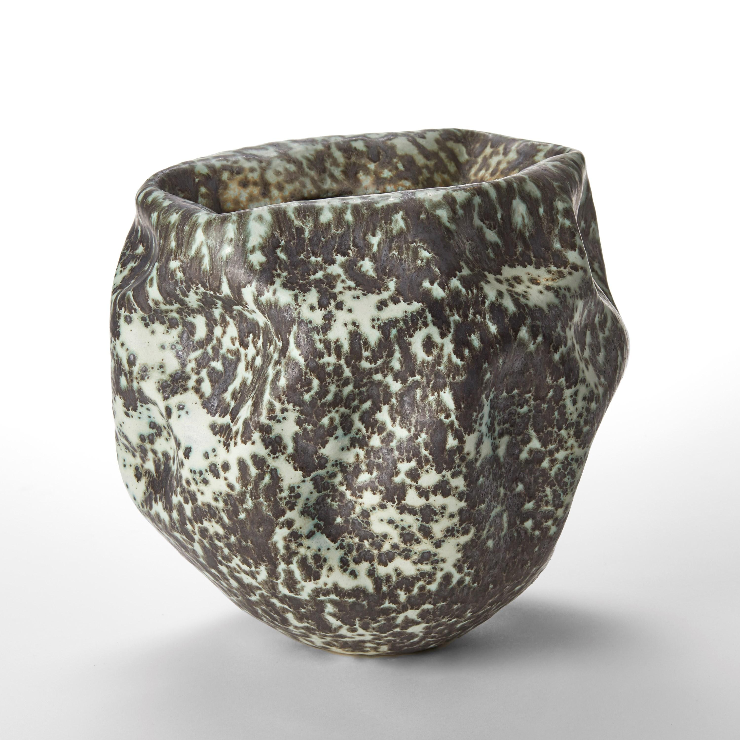 Forma A en menta moteada y carbón nº 109 de Nicholas Arroyave-Portela Español en venta