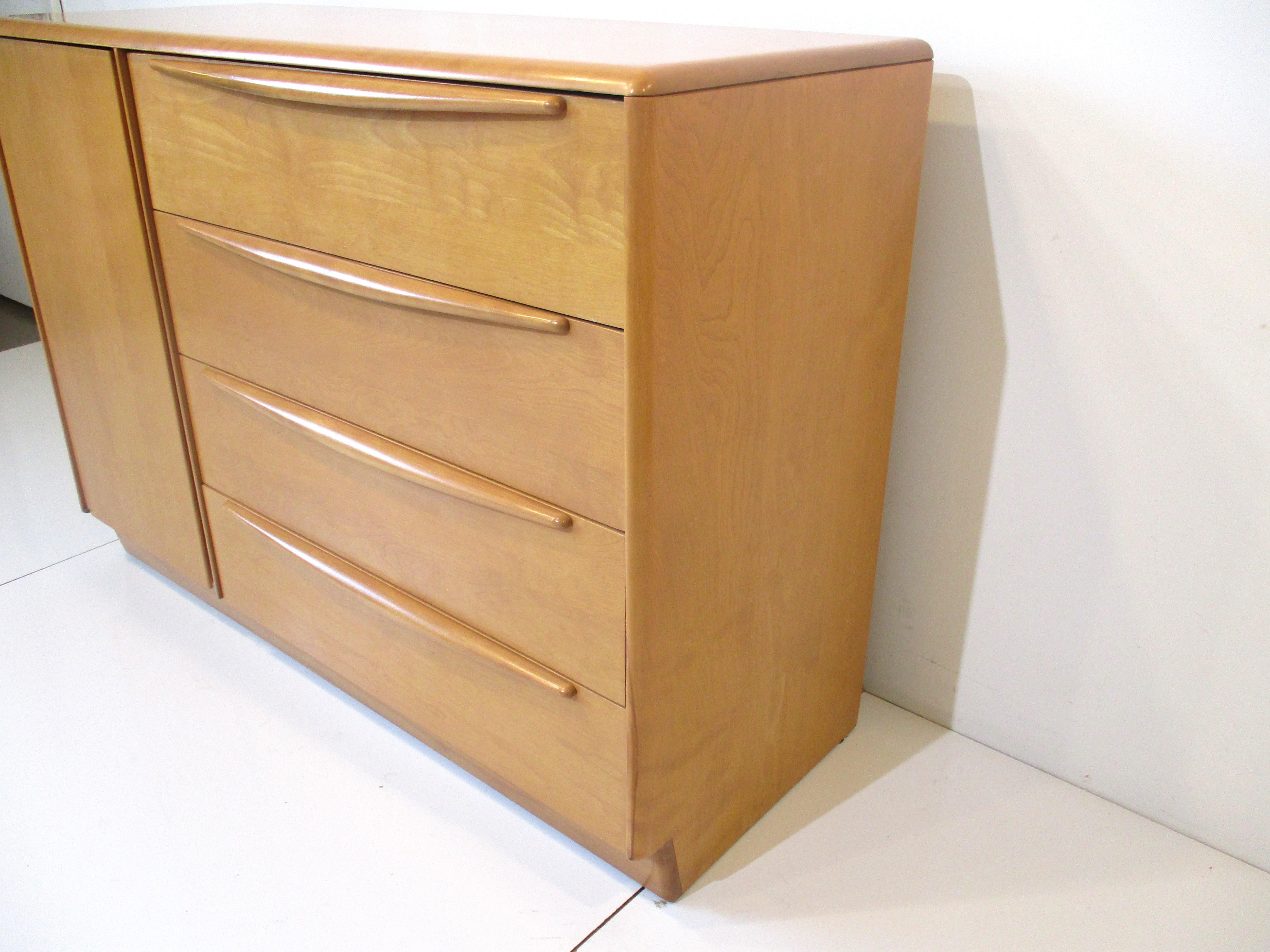 Mid-Century Modern Encore Utility Chest / Desk Cabinet by Wakefield
