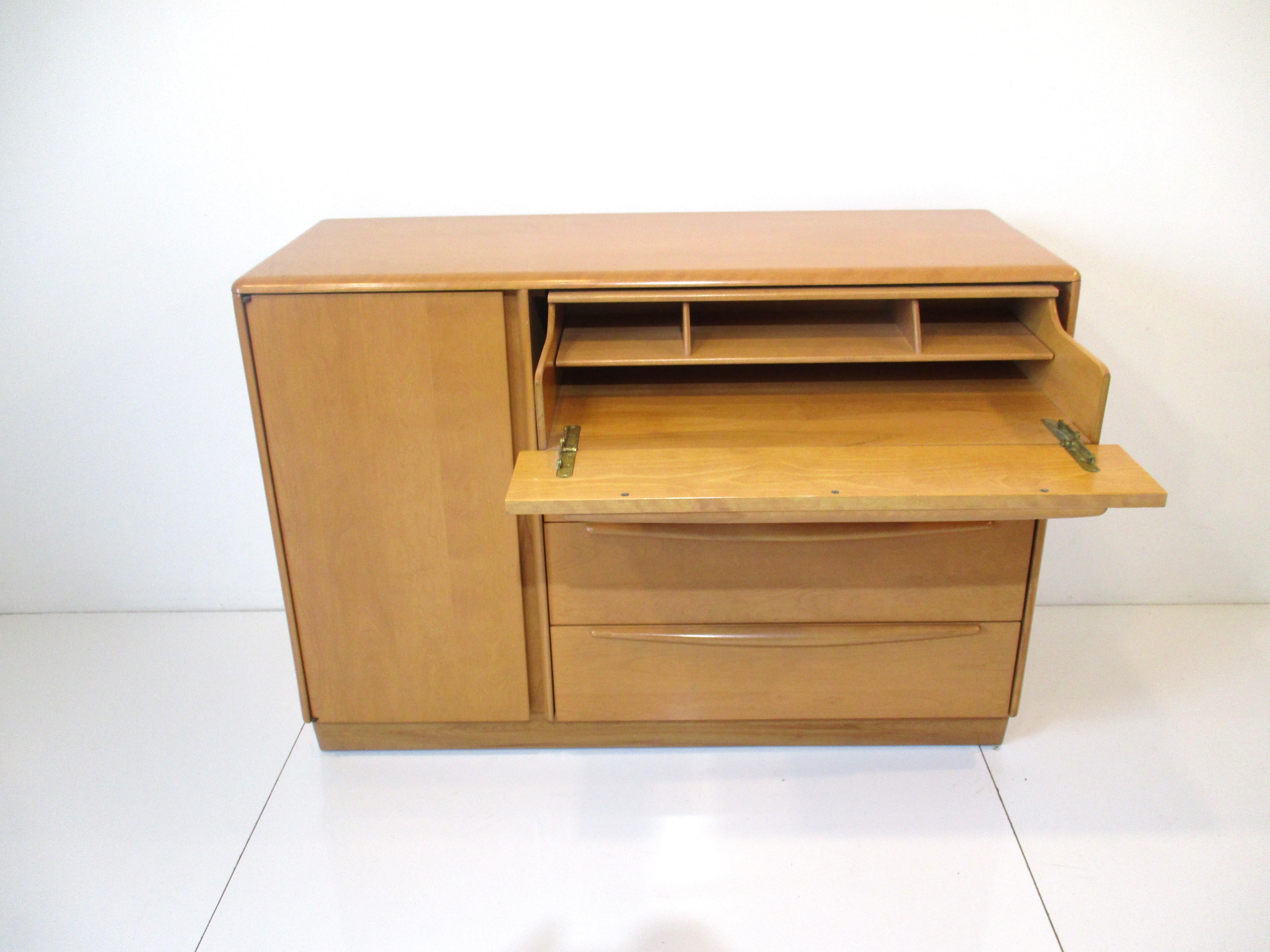 Maple Encore Utility Chest / Desk Cabinet by Wakefield