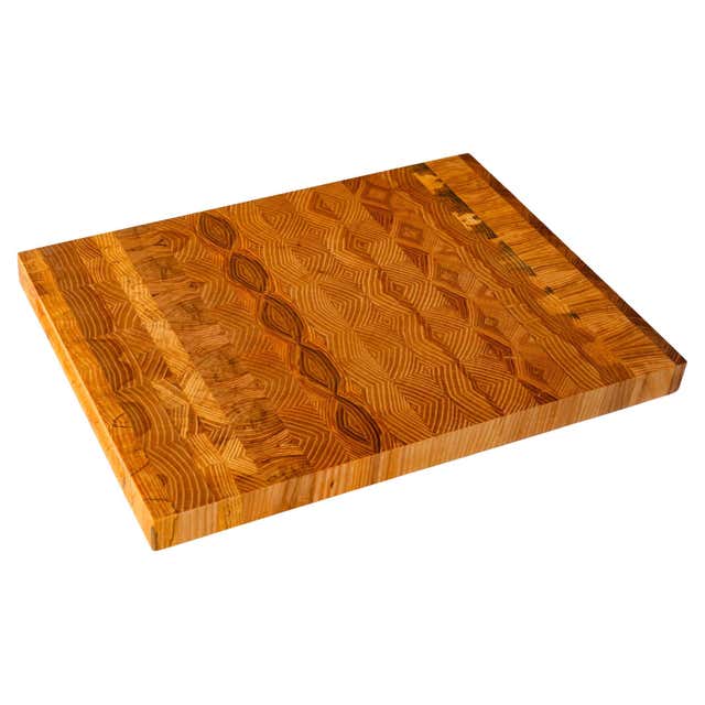 Mini Butcher Block for Tabletop Service removable end grain board by De ...