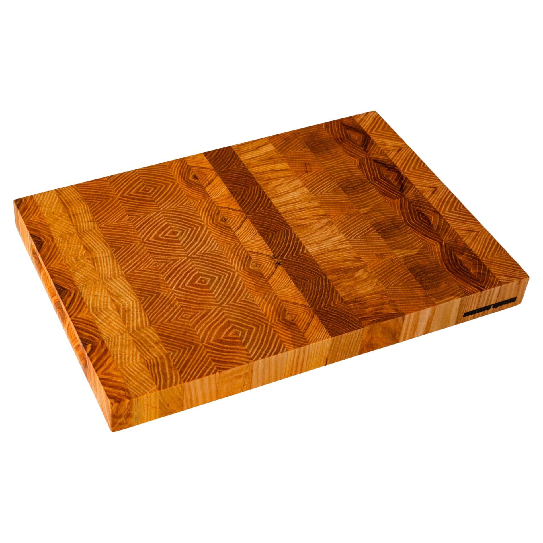 End Grain Butcher Block in Ash - Medium