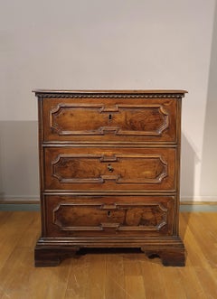 END OF 17th CENTURY LOUIS XIV WALNUT CHEST