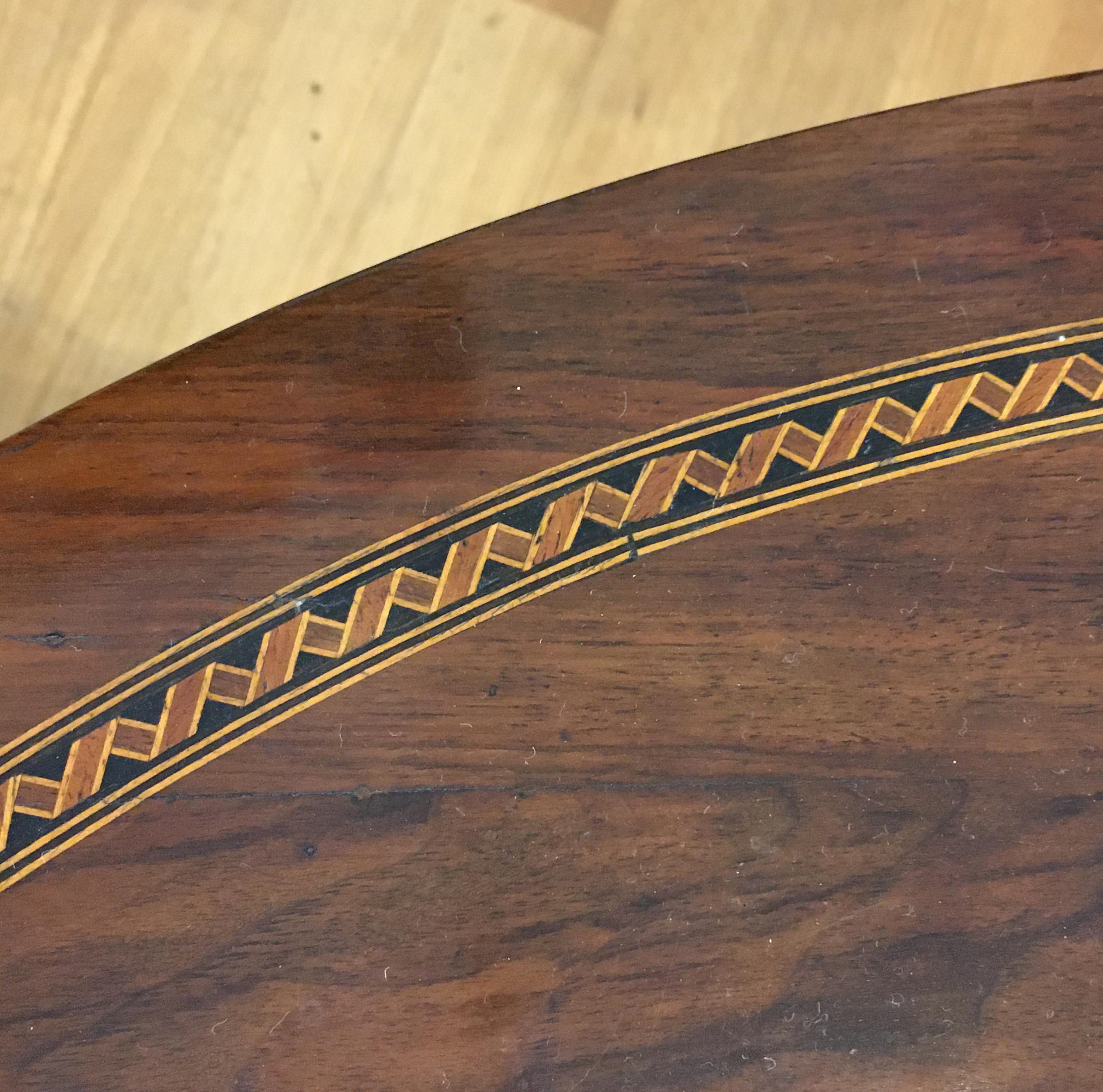 End of 19th Century, Tuscany Inlaid Centre Table 3