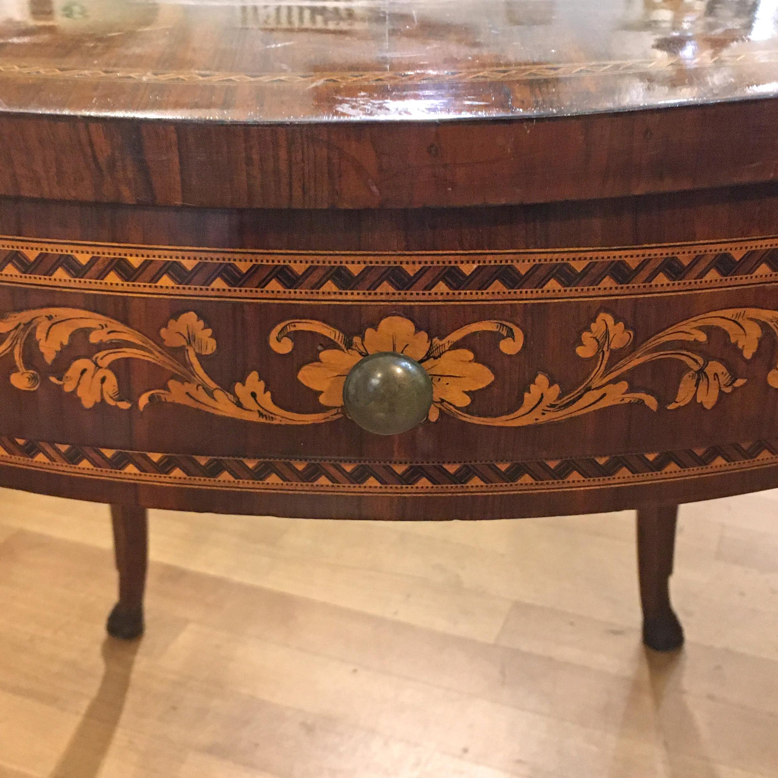 End of 19th Century, Tuscany Inlaid Centre Table 2