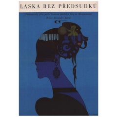 End of Desire 1969 Czech A3 Film Poster
