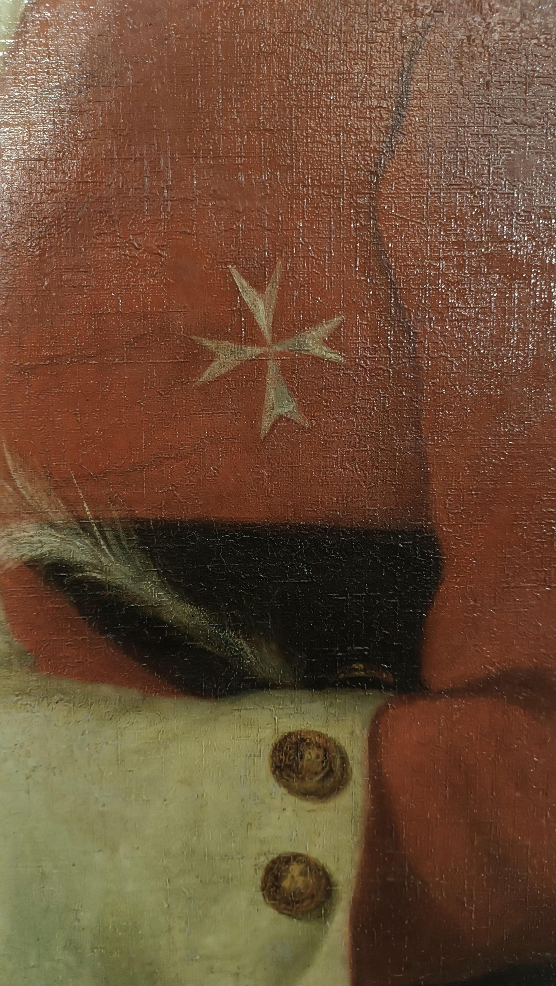 RETRATO DE FINALES DEL SIGLO XVIII DEL CONDE LUDOVICO CAPRARA en venta 6