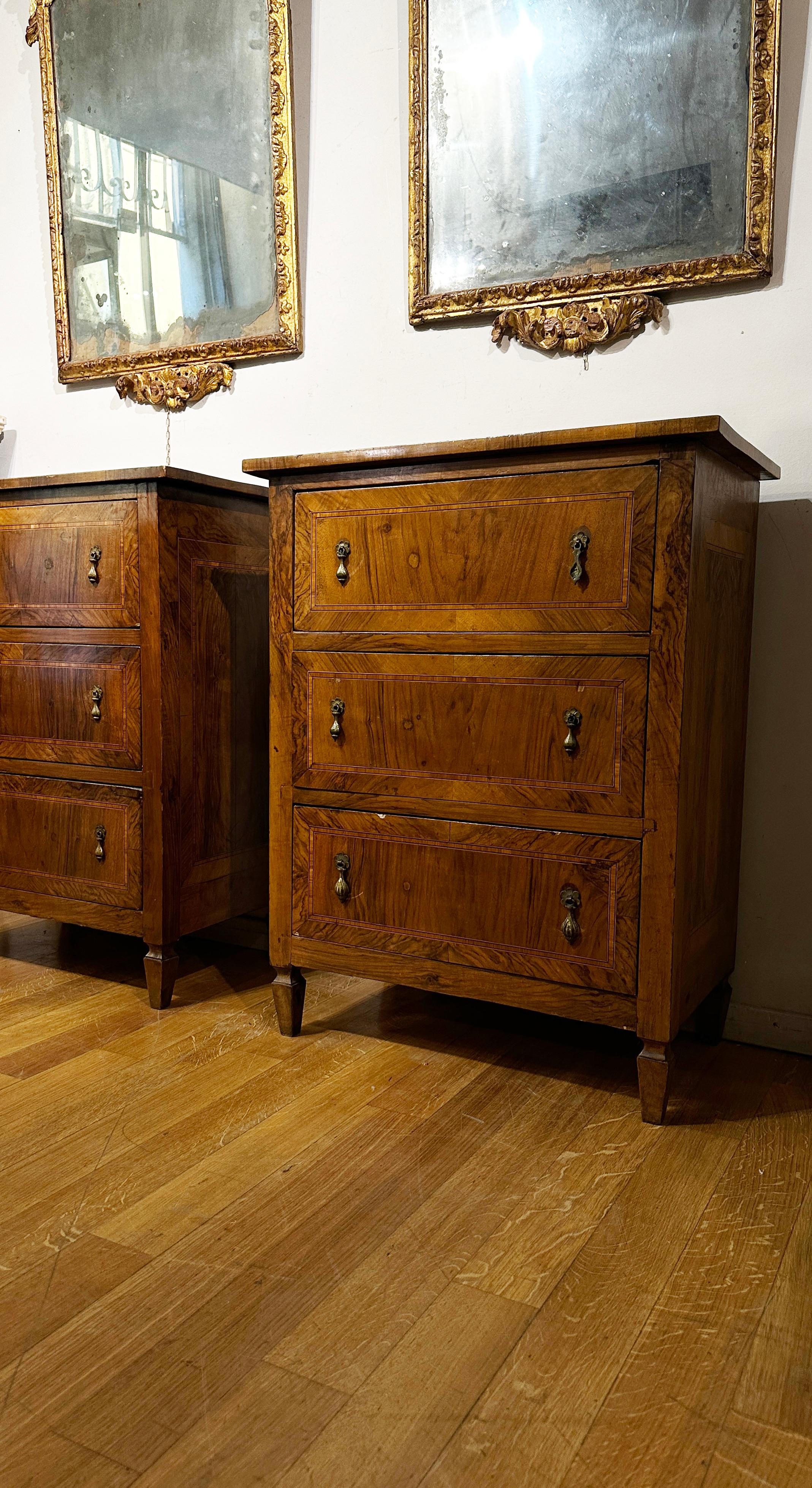 Neoclassical Revival END OF THE 18th CENTURY VENETIAN SMALL-DRAWERS