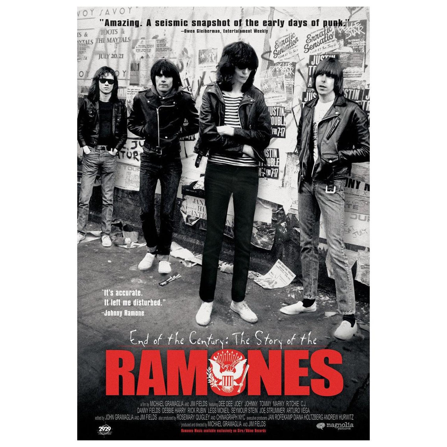 End Of The Century The Story Of The Ramones 03 U S One Sheet Film Poster For Sale At 1stdibs
