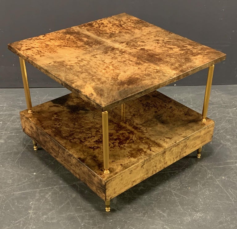 End or Coffee Table by Aldo Tura For Sale at 1stDibs | aldo tura coffee