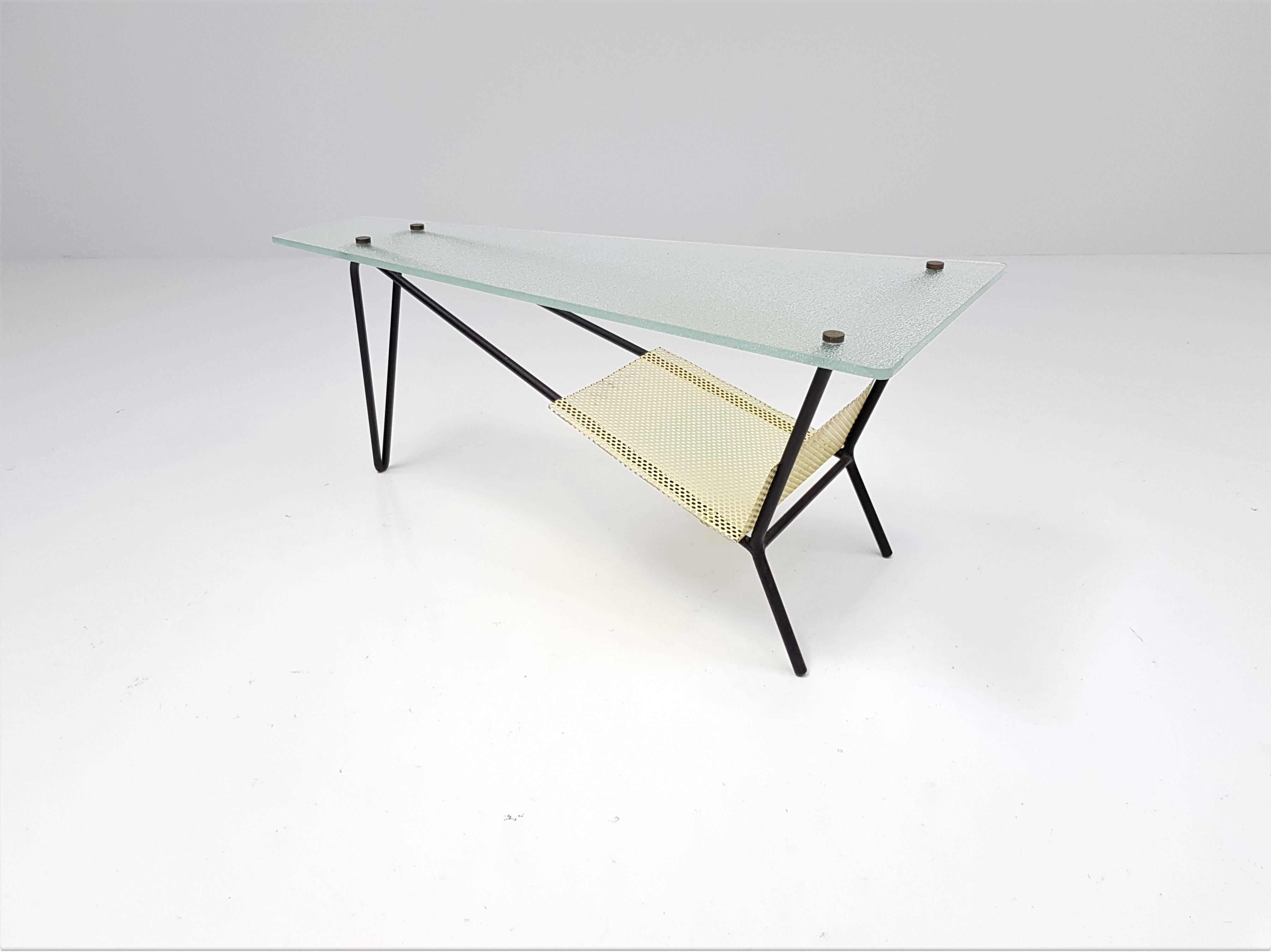 Mid-Century Modern End Table by Robert Mathieu, France, circa 1955