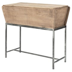 Antique End Table or Bedside Table from 19th Century Doughbin