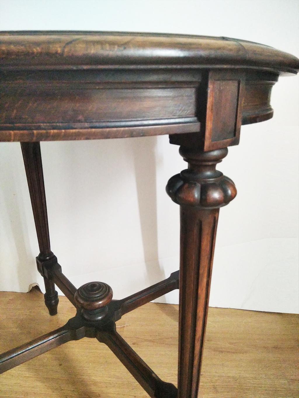 Turned End Tor Side Table, Spain, 19th Century