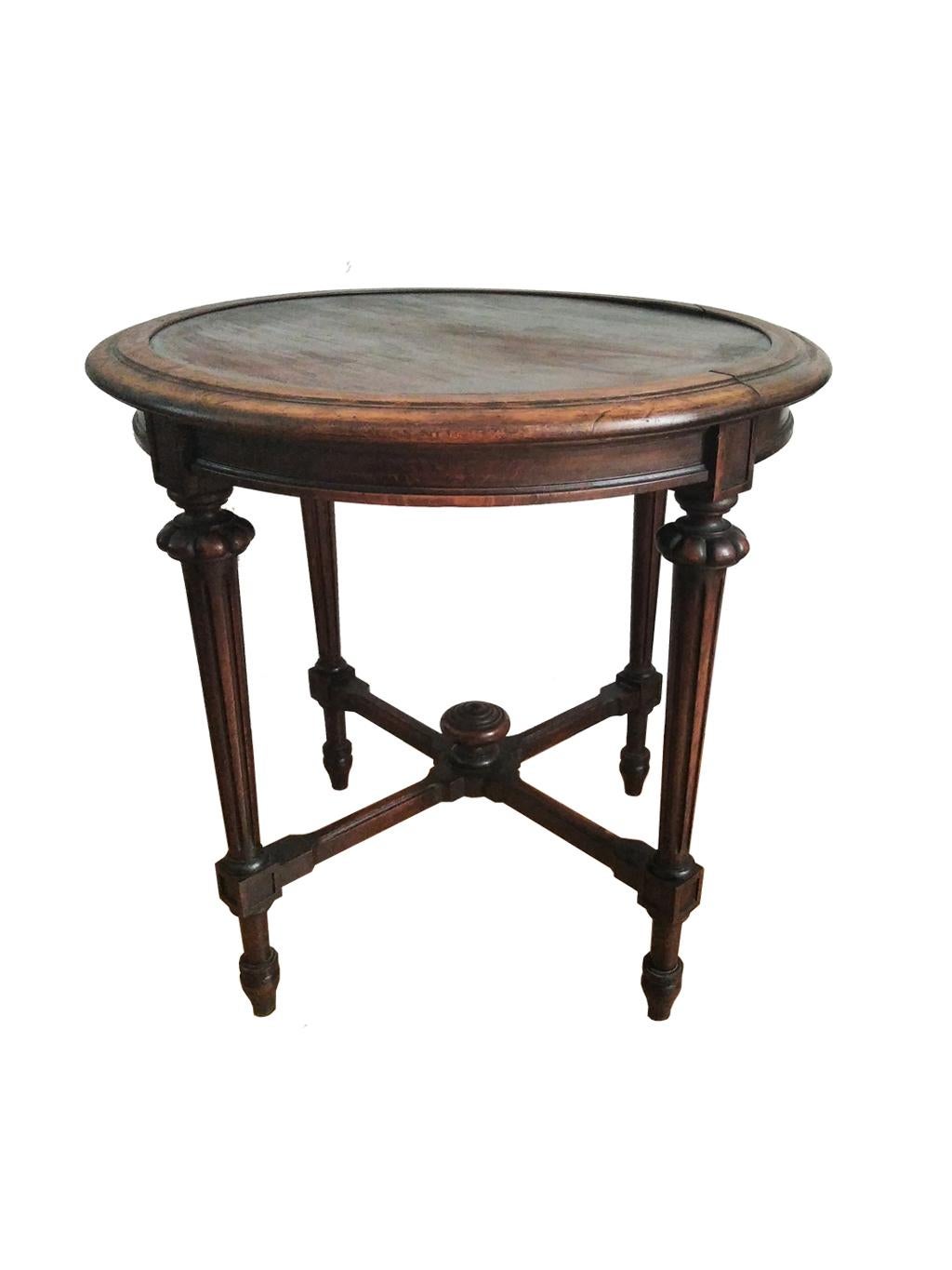 End Tor Side Table, Spain, 19th Century In Good Condition In Mombuey, Zamora