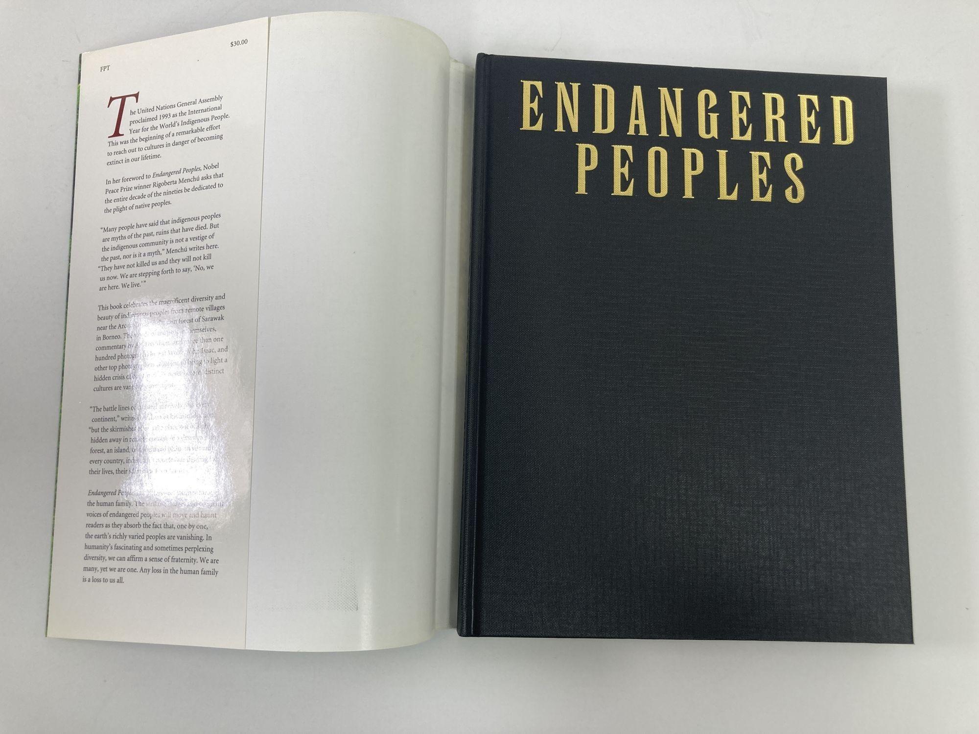 20th Century Endangered People by Art Davidson Hardcover Book, 1993