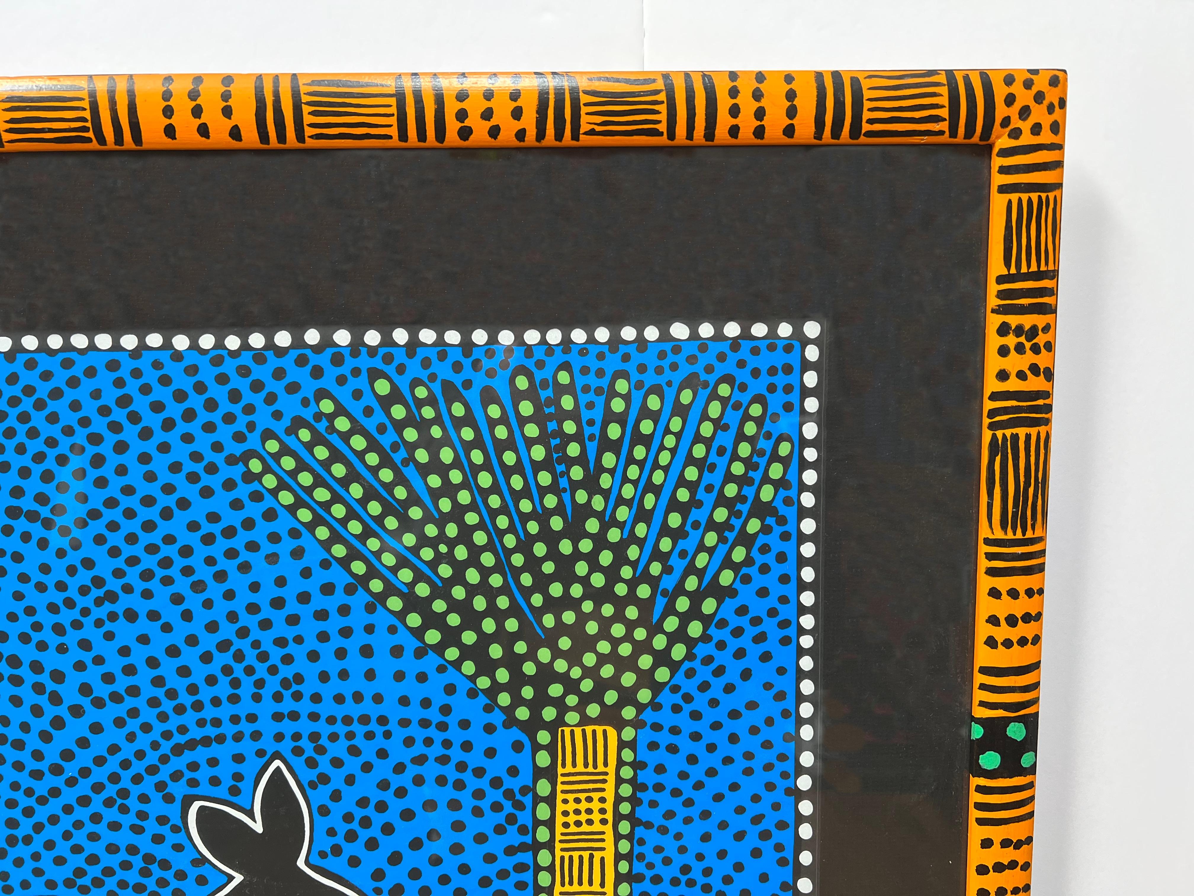 Affiche en soie « Endangered The Kangourou » de Felice Regan Bon état - En vente à Pasadena, CA