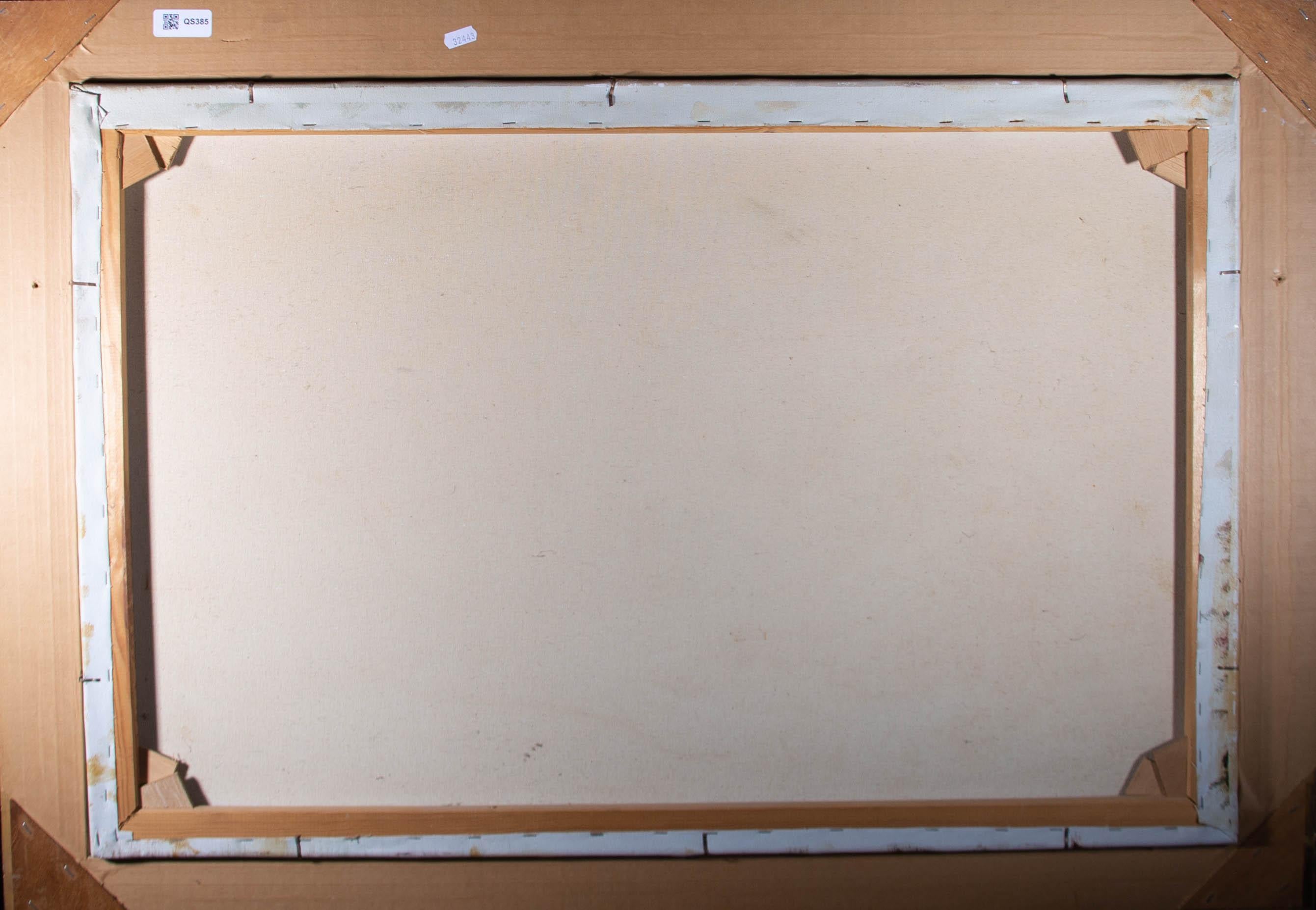 Enderby - Grande huile du 20ème siècle, paysage anglais d'automne 1