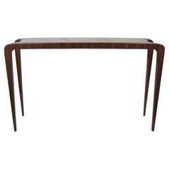 Endgrain Console in Solid Walnut