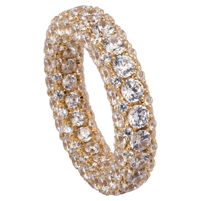 Endless Diamond Eternity Ring For Sale at 1stDibs