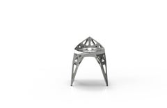 Endless Form Chair by Zhoujie Zhang 'MC002-F' Matte Silver or Black