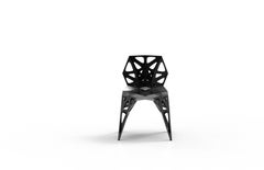 Endless Form Chair by Zhoujie Zhang 'MC007-F-Black' Matte Black