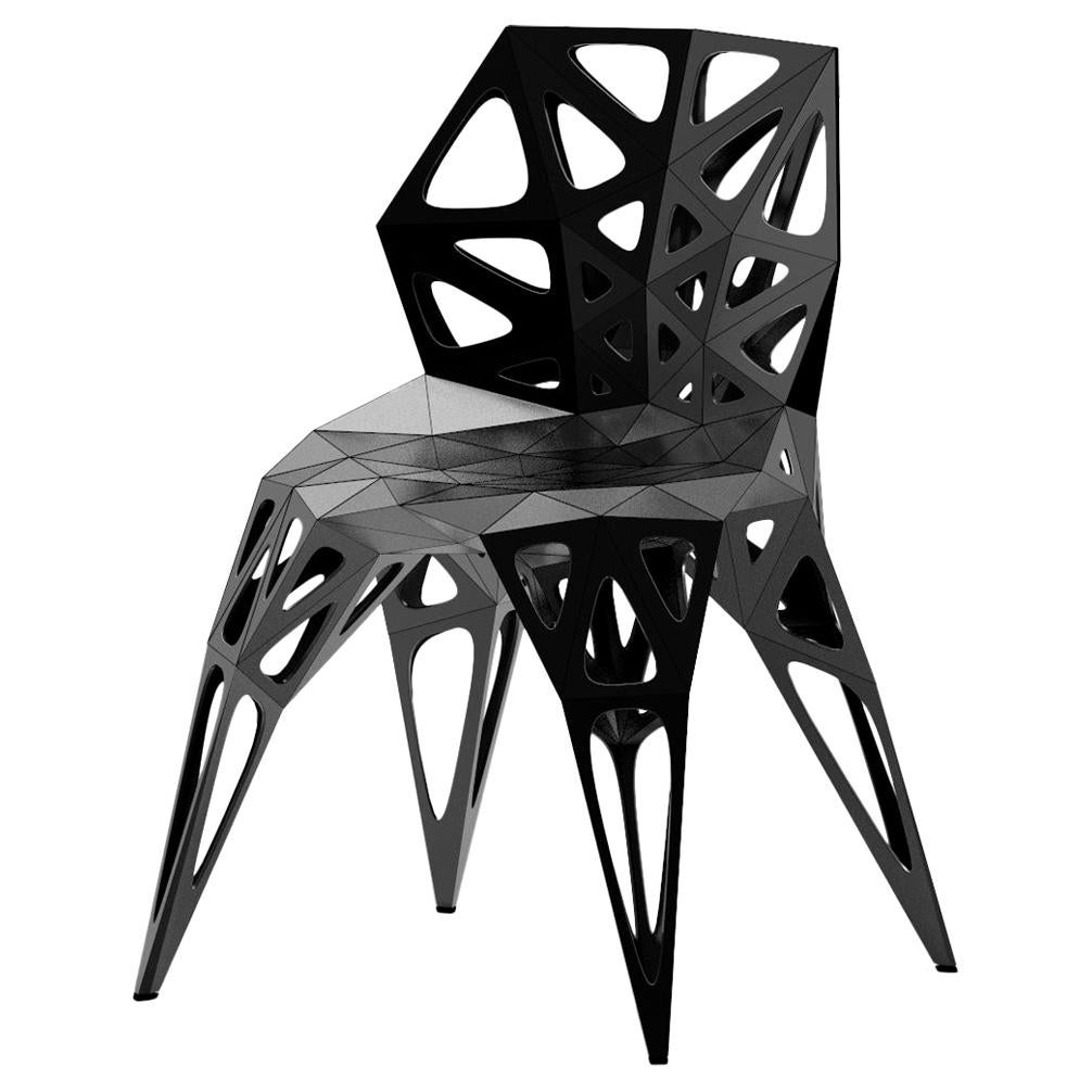 Sedia Endless Form di Zhoujie Zhang 'MC007-F-Black' Nero Opaco