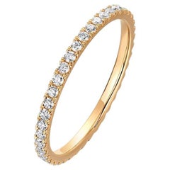Enduring Diamond 18K White Gold Eternity Ring