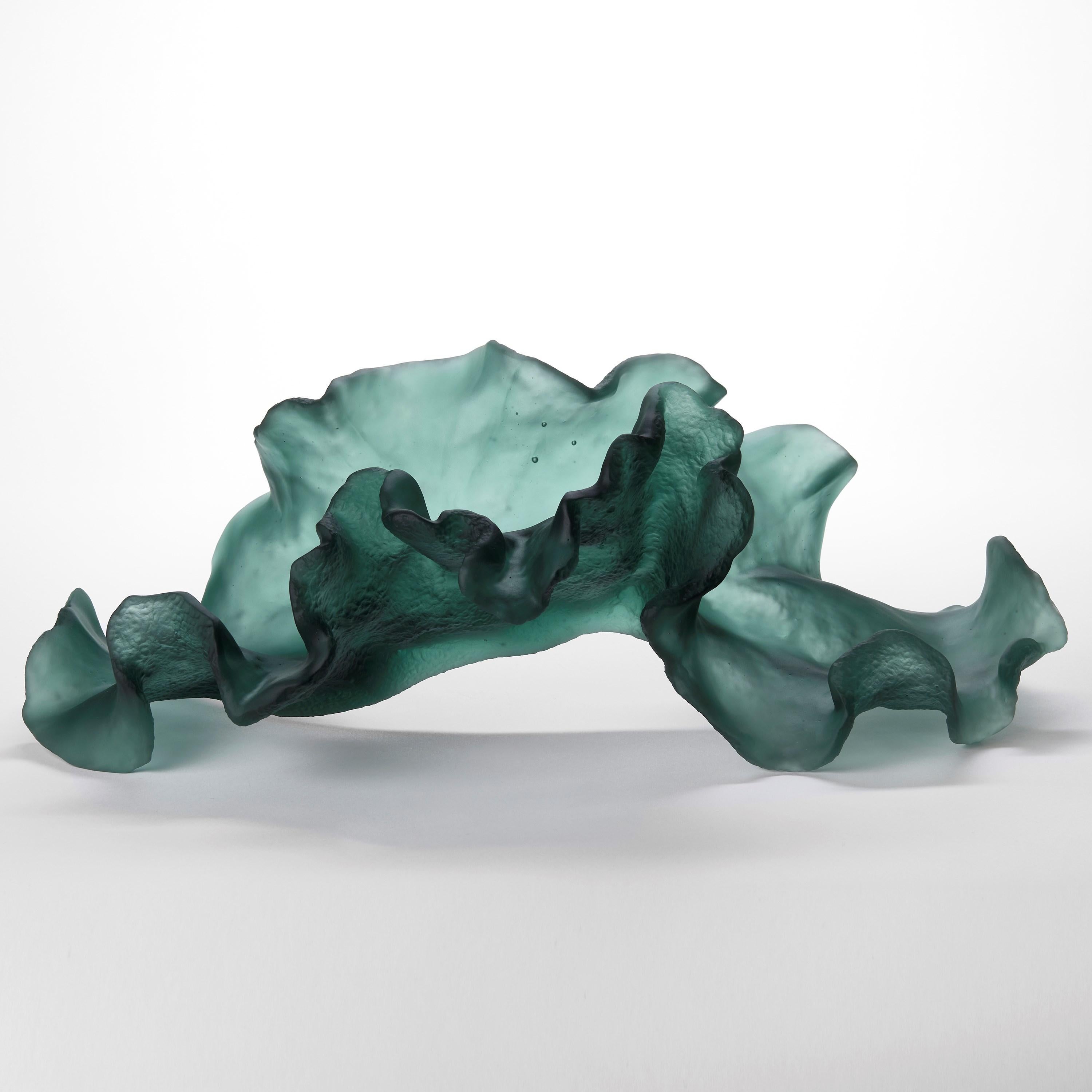 'Enduring Presence' is a unique cast glass sculpture by the Danish artist, Monette Larsen.

Larsen has always been fascinated by the concept of beauty within nature; what makes something beautiful and the characteristics that define it as such. Her