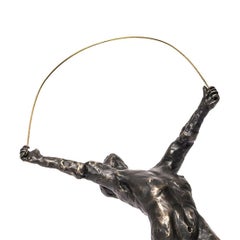 Energiebronze-Skulptur