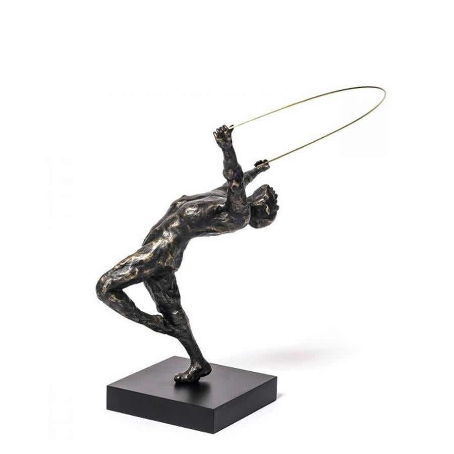 Hand-Crafted Energy Bronze Sculpture For Sale