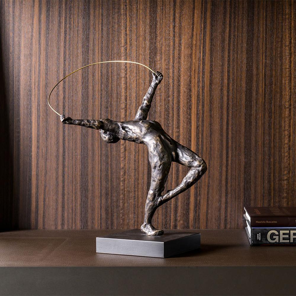 Energy Bronze Sculpture In New Condition For Sale In Paris, FR