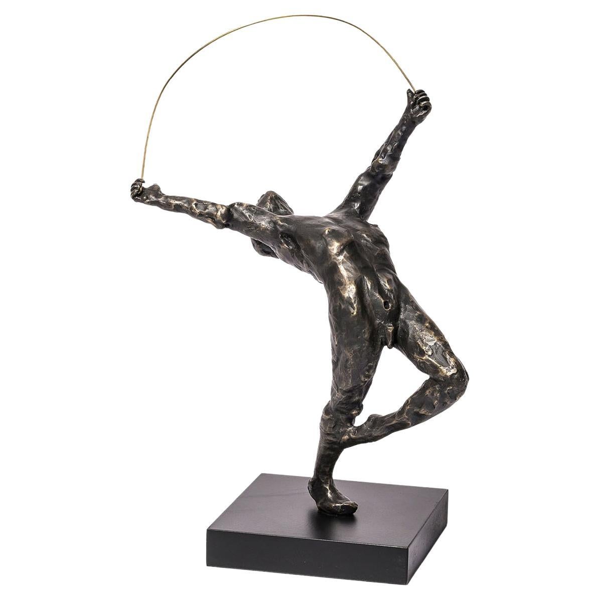 Energy Bronze Sculpture For Sale