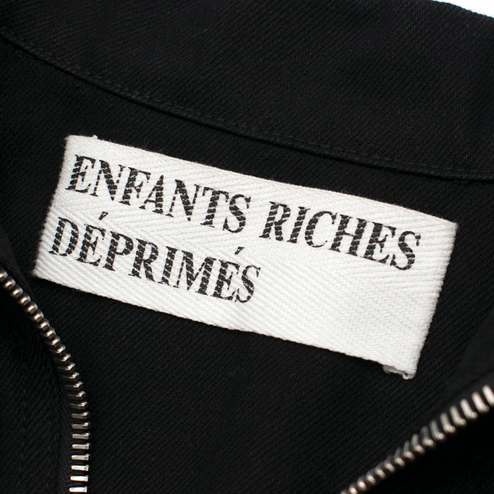 Black Enfants Riches Deprimes Putin Portrait Jacket - Size Mens S / Womens XS For Sale