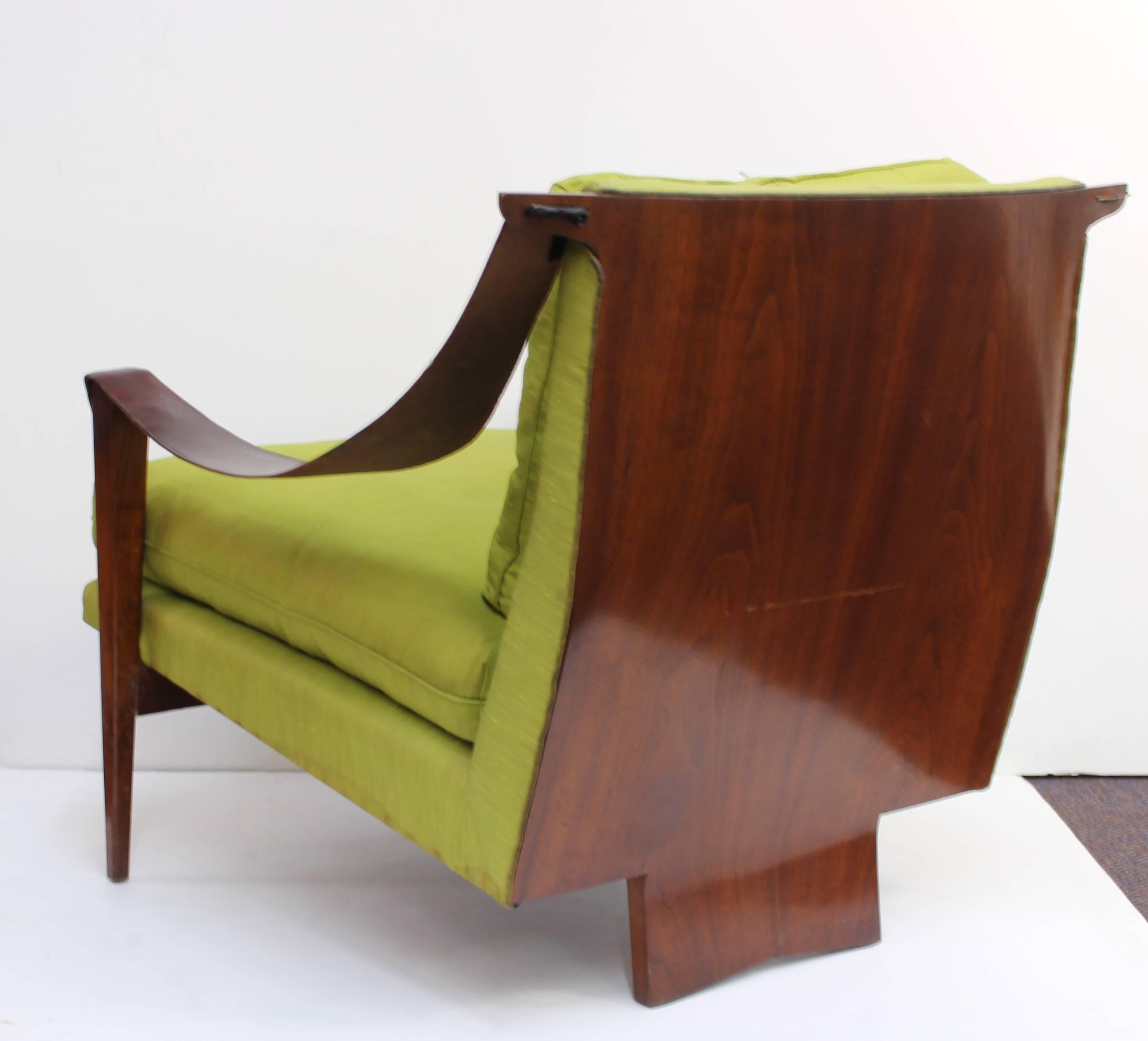 chartreuse armchair