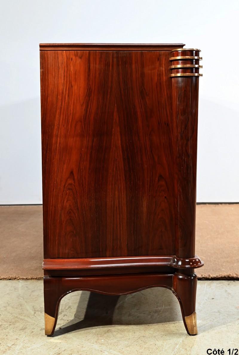 5-door sideboard attributed to J. Leleu, Art Deco – 1940 For Sale 3